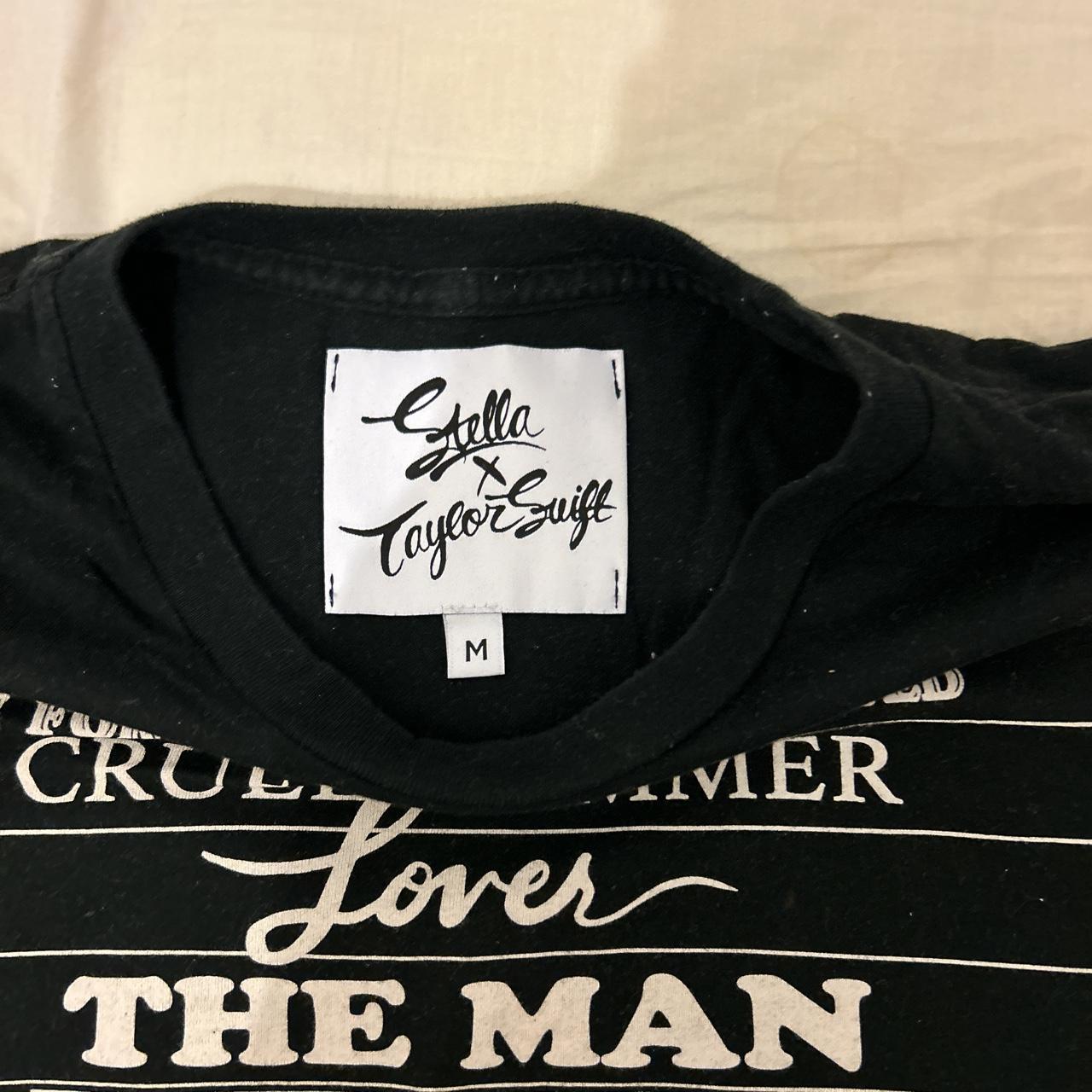 Stella McCartney offers X Taylor Swift Album Track List T-shirt