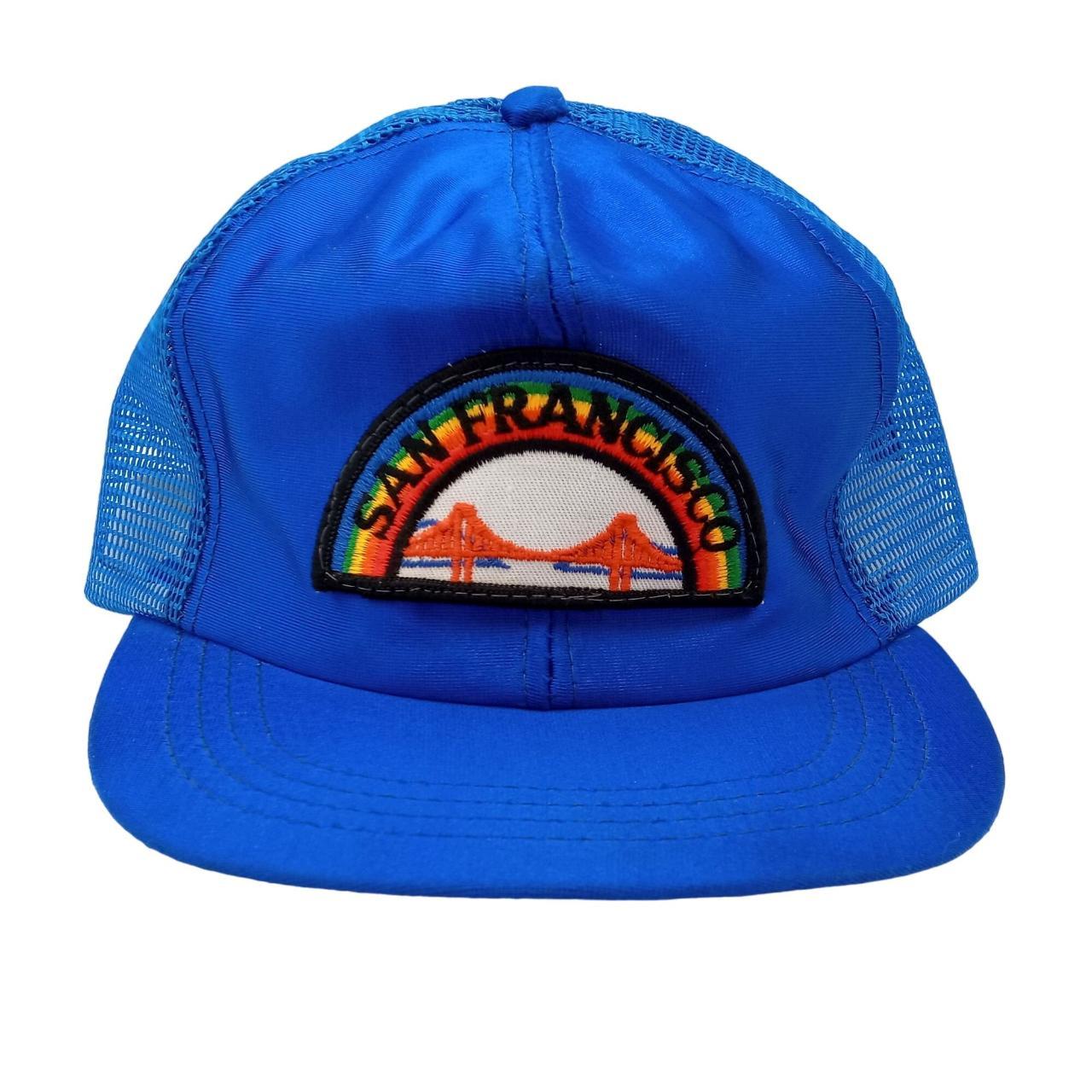 San Francisco Rainbow Mesh Snapback Trucker Hat Cap
