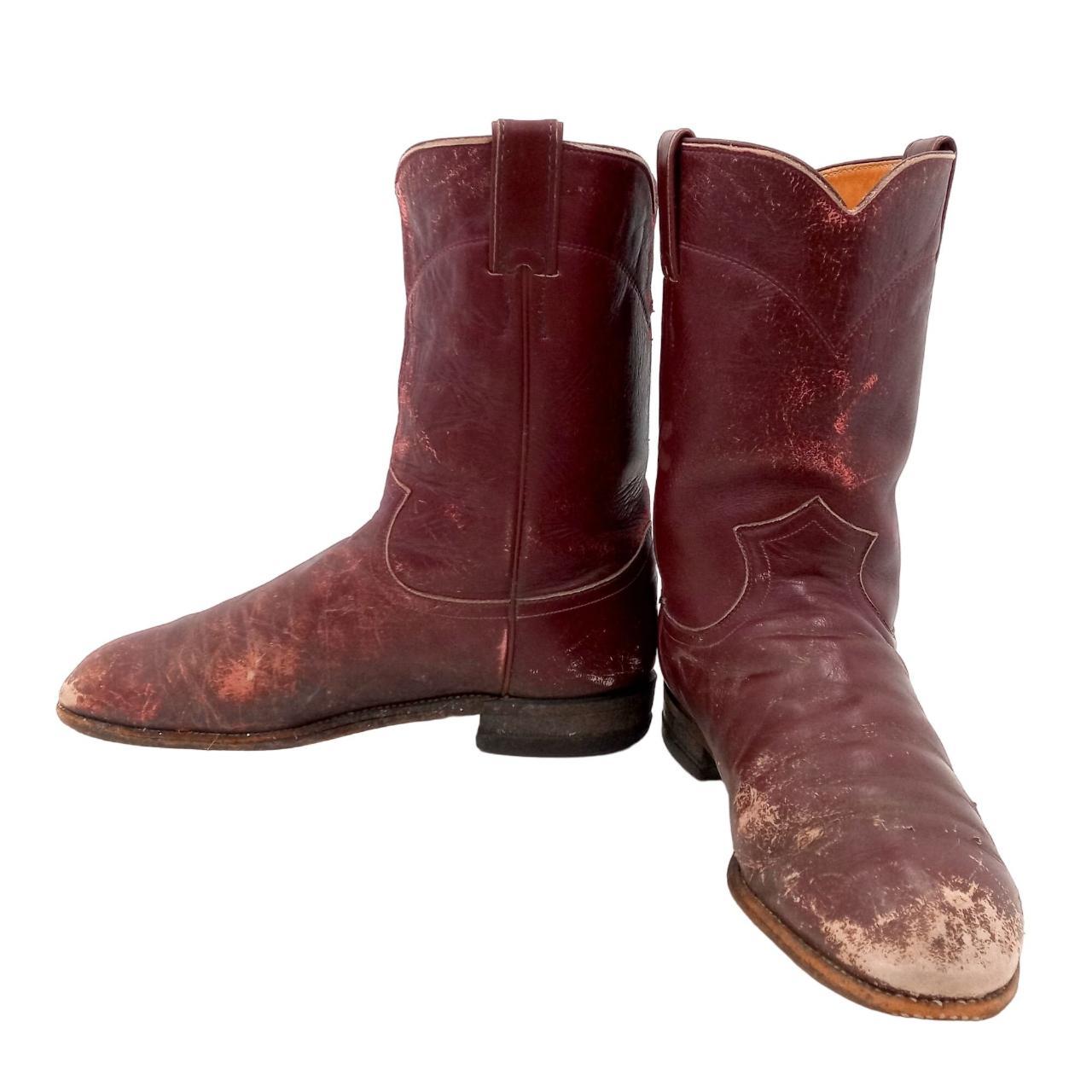 Justin red hotsell cowboy boots