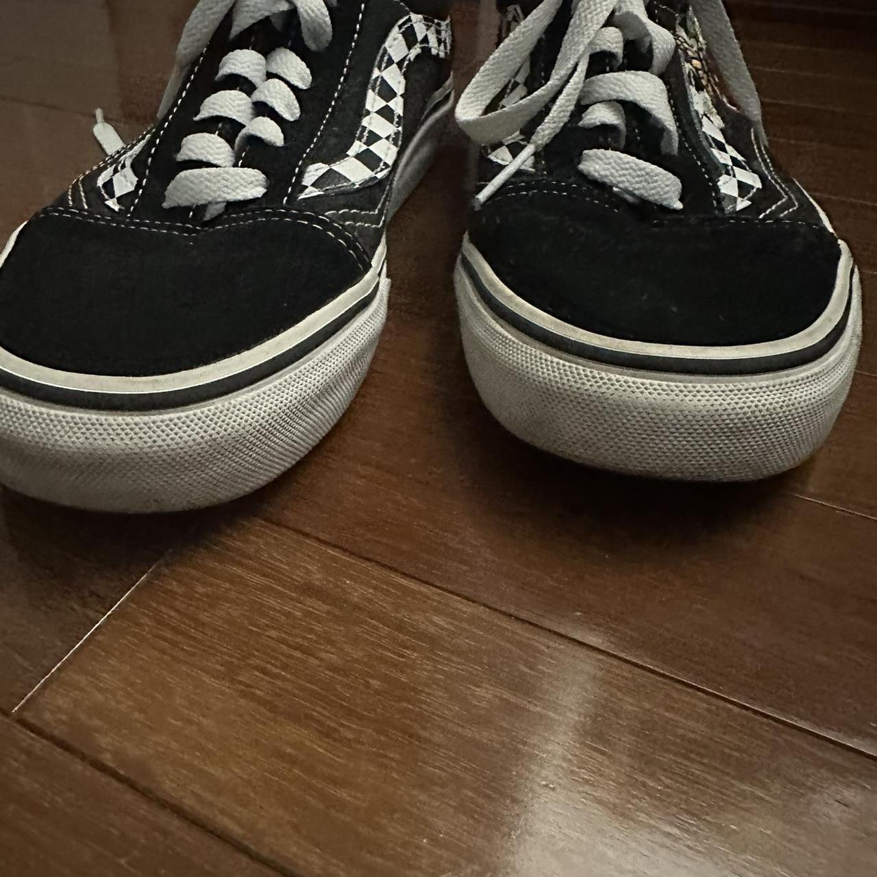 Supreme x Louis Vuitton Vans custom good condition, - Depop