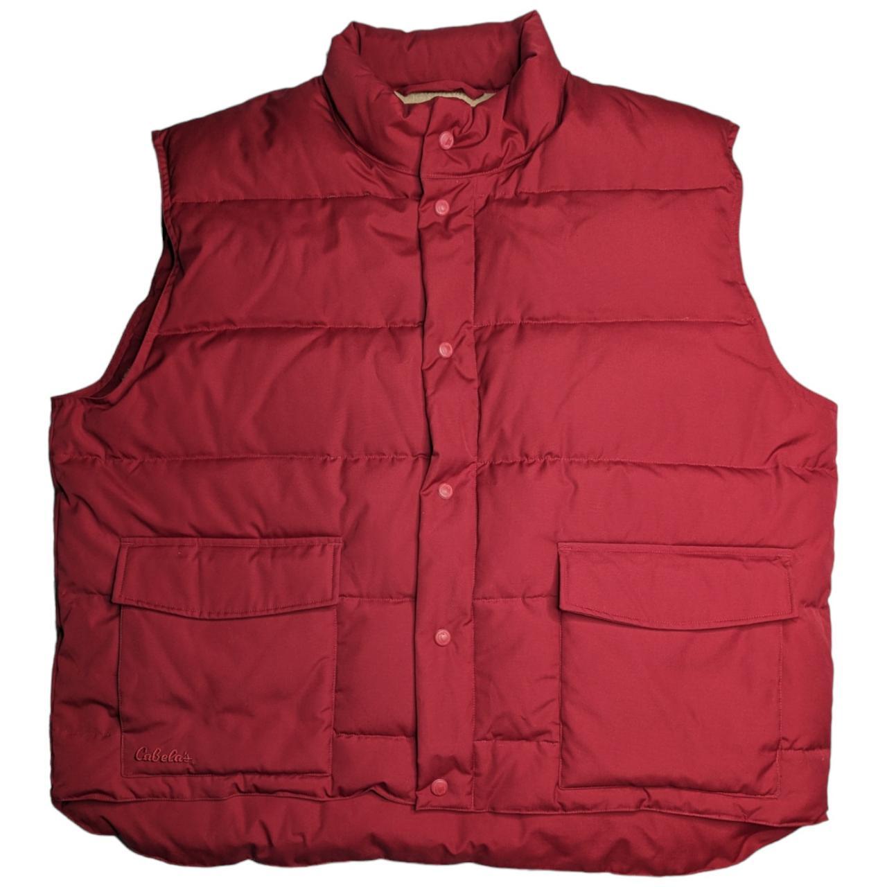 cabelas premier northern goose down vest