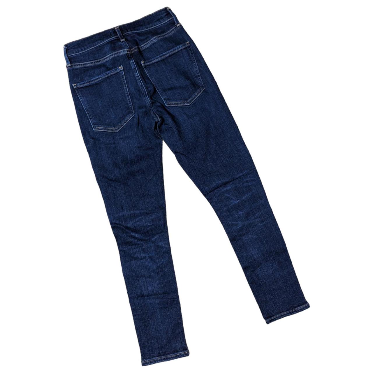 Agolde Sophie Crop Reverb Dark Wash High Rise Depop