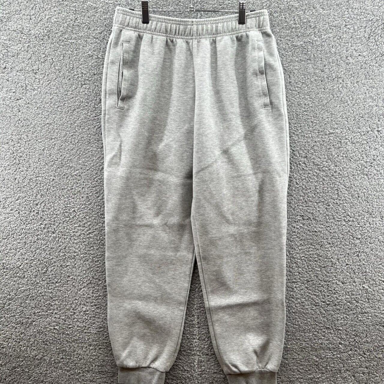 Adidas SAMPLE Heather Gray Track Sweatpants Men's... - Depop