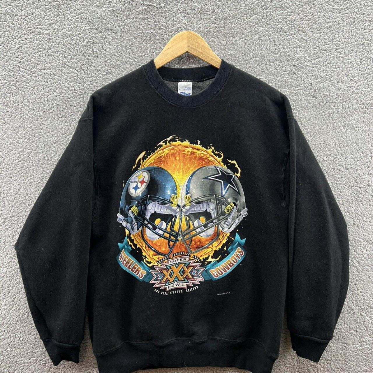 Salem Sportswear Men S Black Sweatshirt Depop