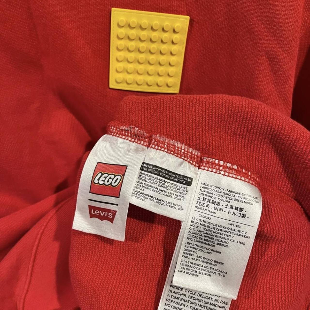 Levi Strauss Lego And Levi's Levi's Men's Sweatshirt Red