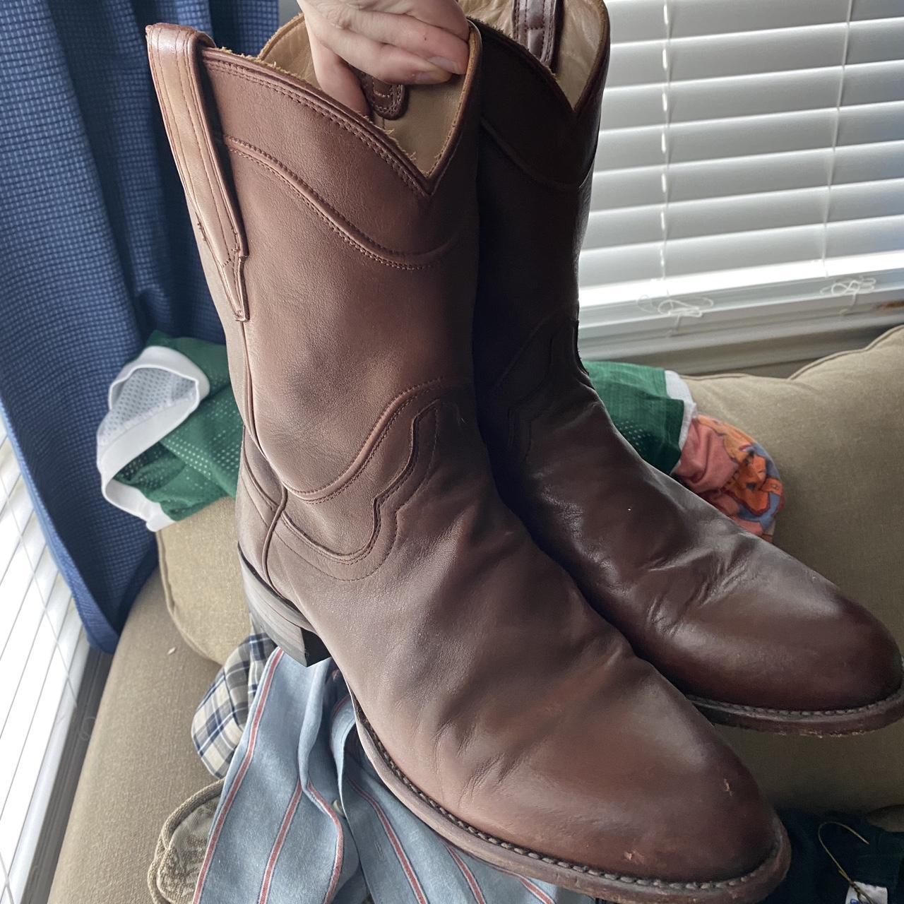 Tecova calf skin roper. - Depop