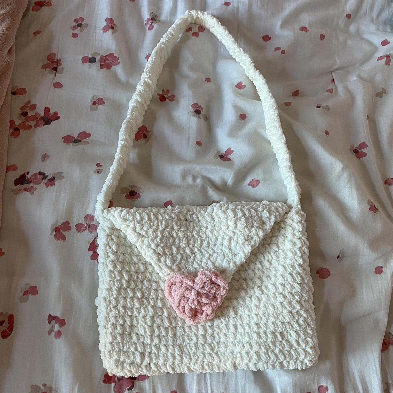 cutest handmade love letter messenger bag ‎♡₊˚ 💌・₊ ... - Depop