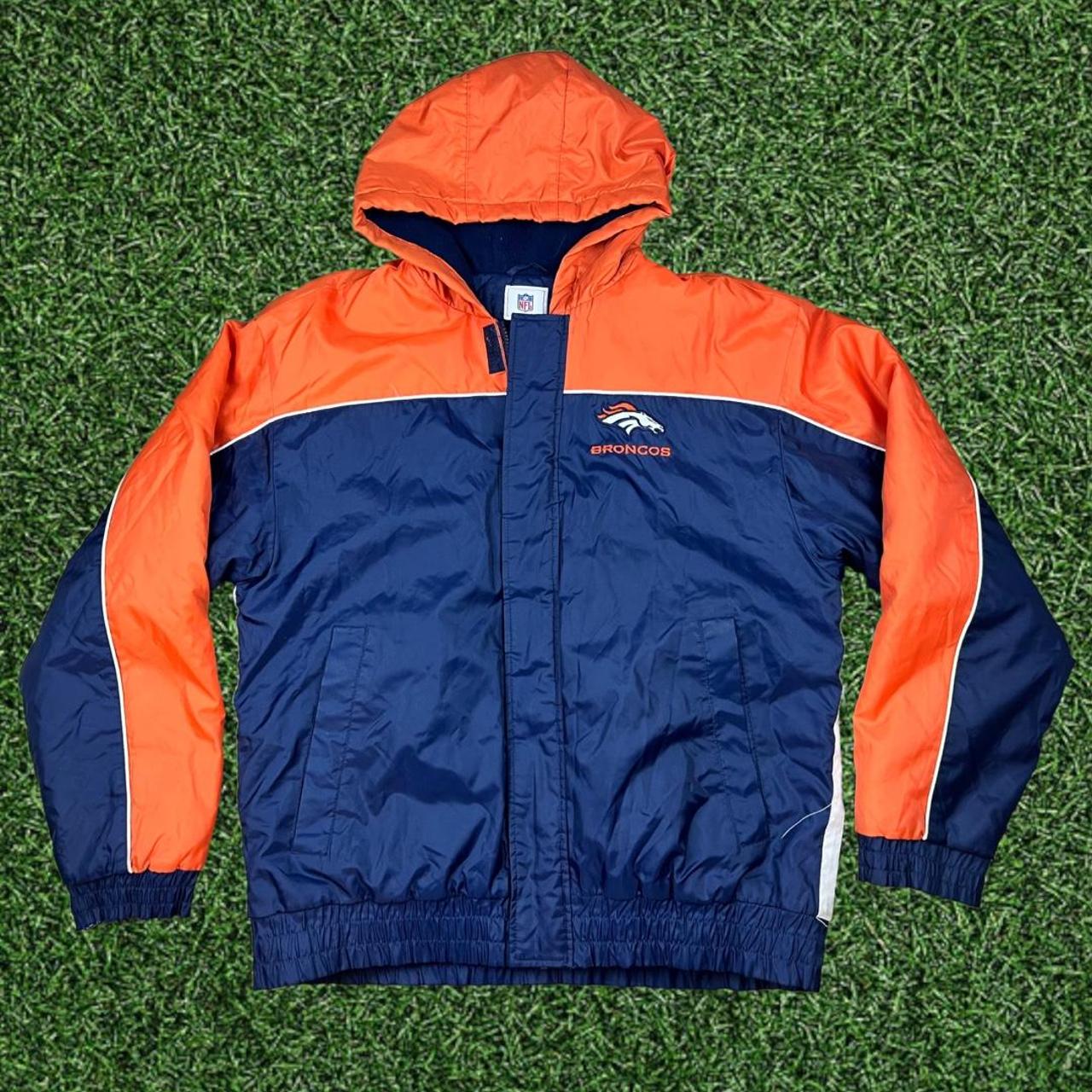 Vintage Denver Broncos Jacket Size: - Depop