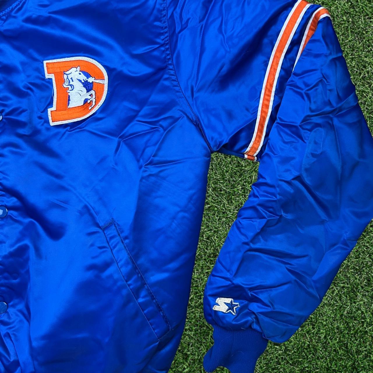 VINTAGE DENVER BRONCOS STARTER JACKET Super light, - Depop