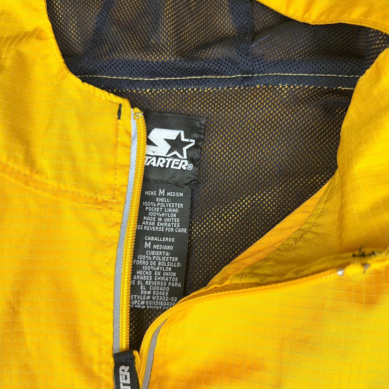 Starter Men's Yellow Jacket Depop