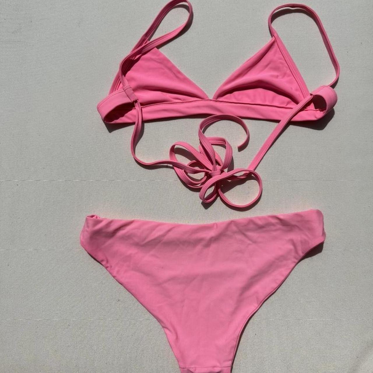 Kulani Kinis Women's Pink Swimsuitonepiece Depop