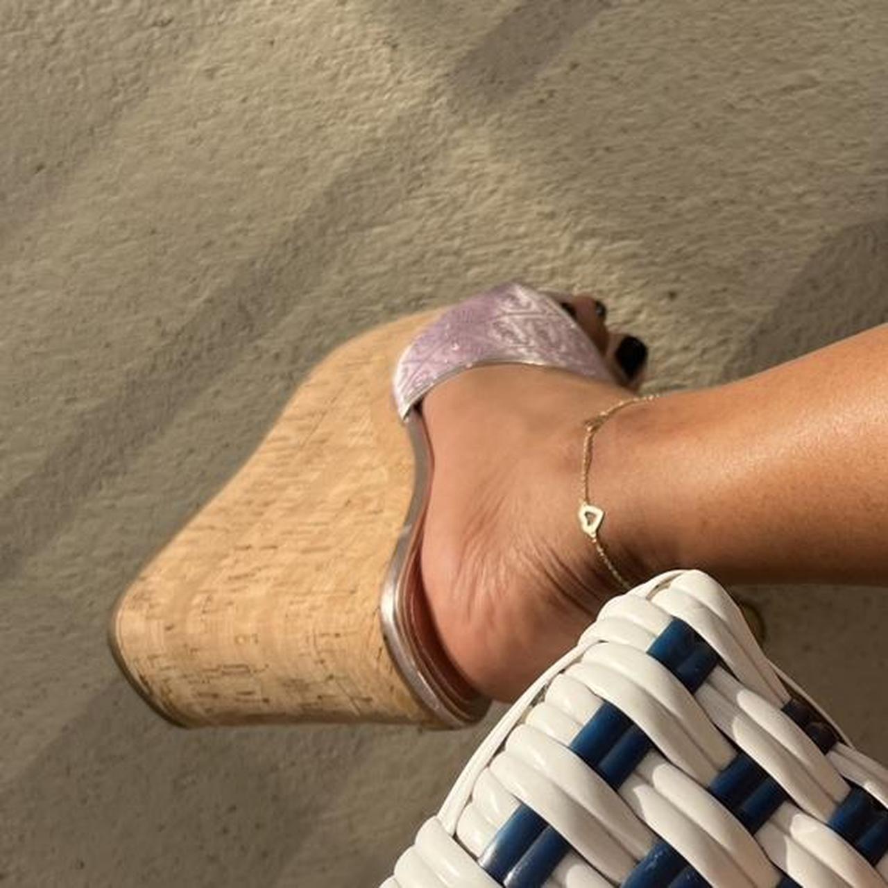 cerise pink wedges