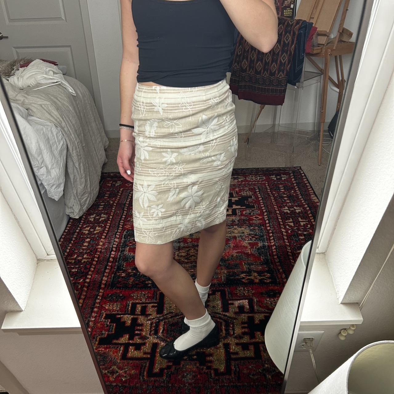 Talbots Women's Skirt - Cream/White - 24 – Cream,… - image 2