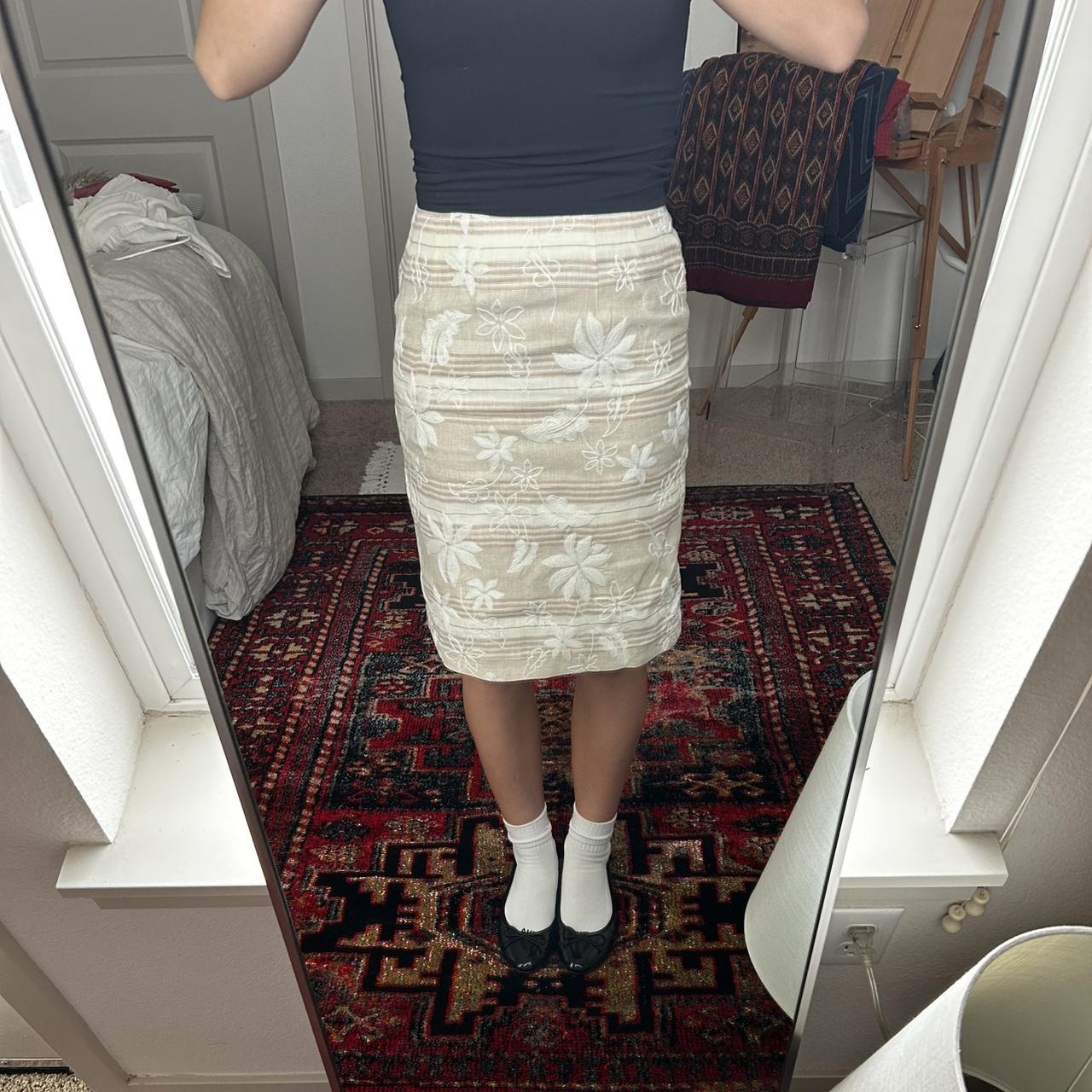 Talbots Women's Skirt - Cream/White - 24 – Cream,… - image 3