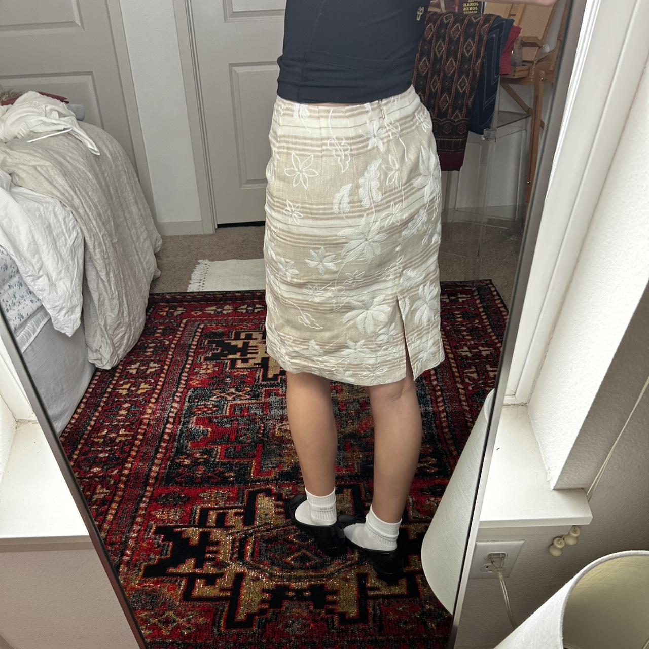 Talbots Women's Skirt - Cream/White - 24 – Cream,… - image 4