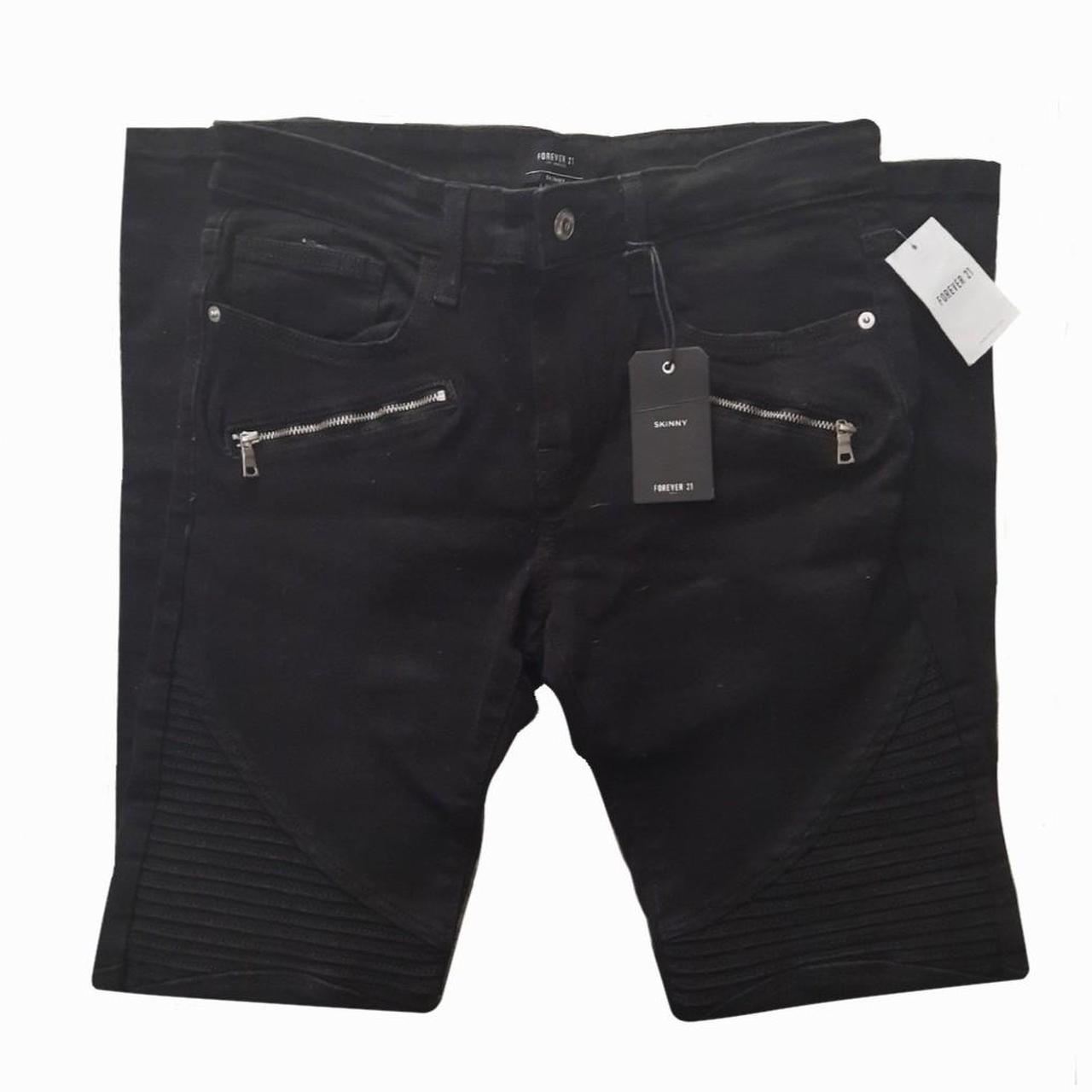 forever-21-men-s-black-and-silver-jeans-depop