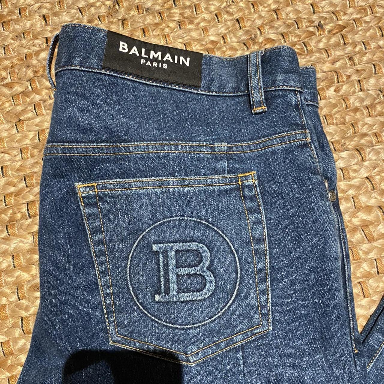 Balmain jeans discount size fit