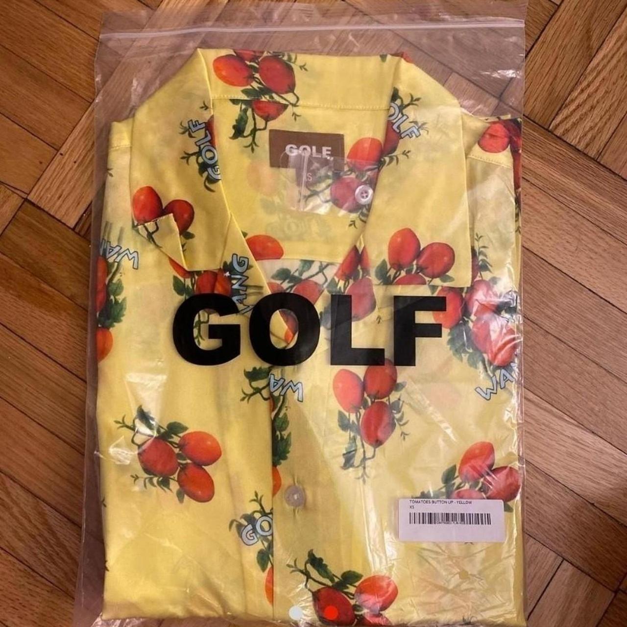 Golf Wang discount Silk Tomato Button Up