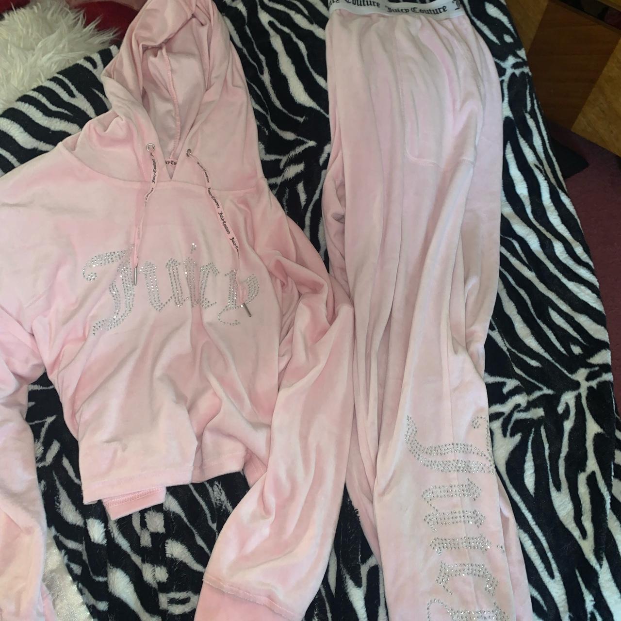 juicy couture sleep set 💓💗 - perfect condition... - Depop