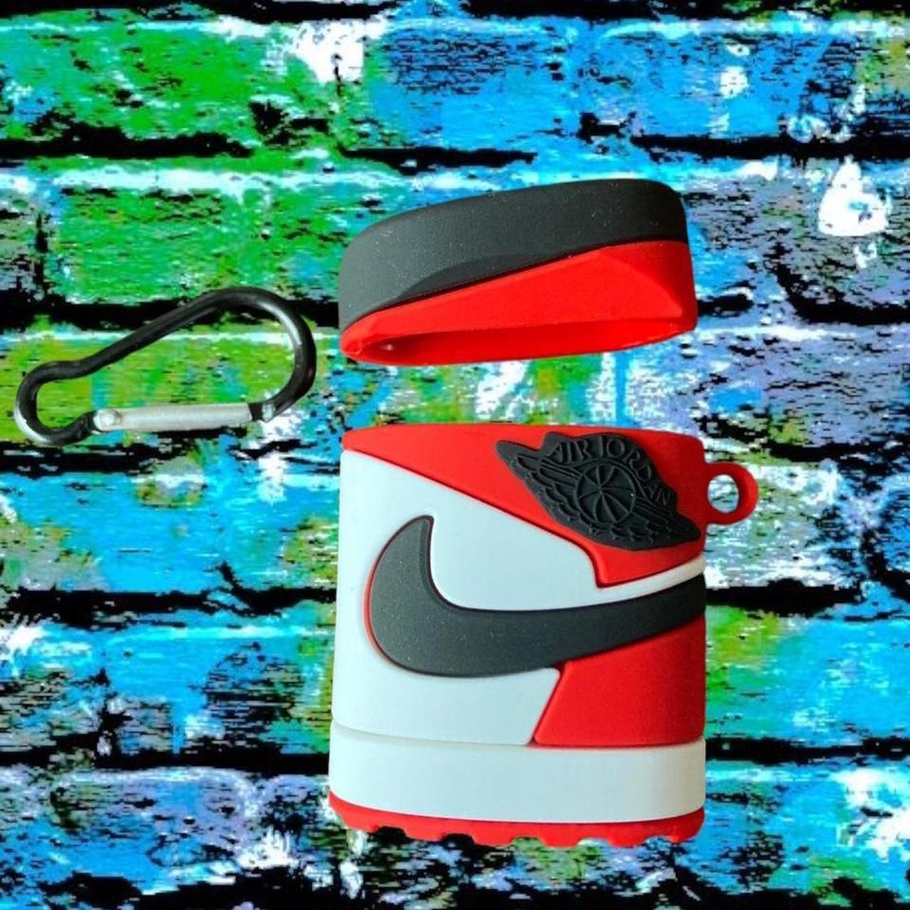 Jordan 1 airpod case Nike airpod case Nike air... - Depop