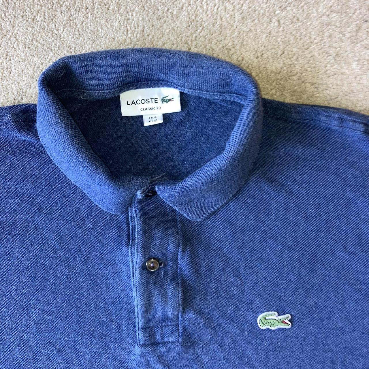 Y2K lacoste polo shirt Lacoste polo shirt with... - Depop