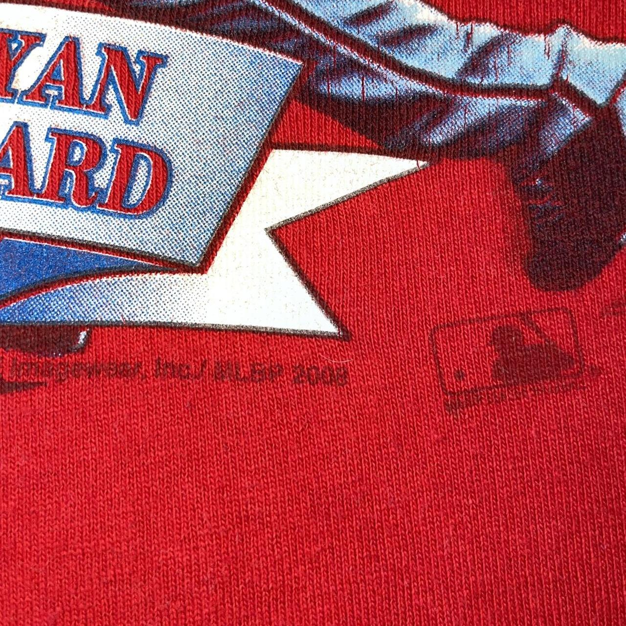 Vintage black and red Ryan Howard Phillies - Depop