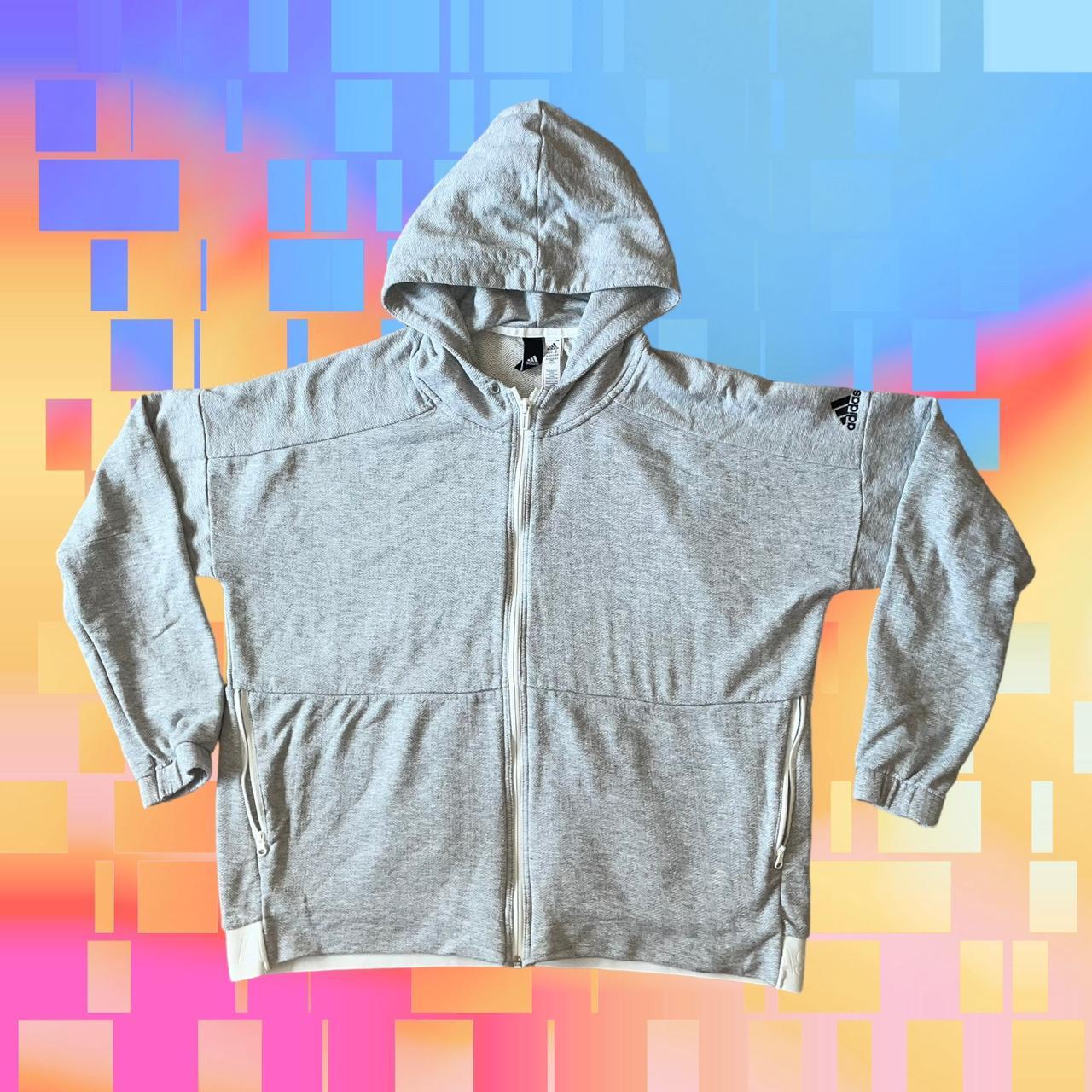 Light gray hot sale adidas hoodie