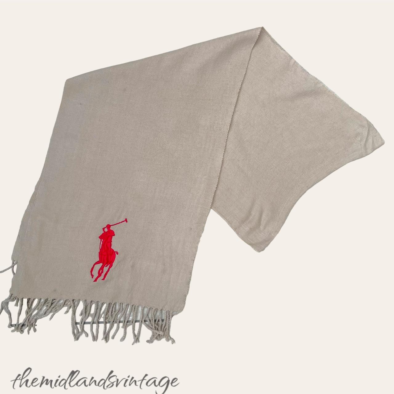 Polo Ralph Lauren scarf Vintage Ralph Lauren wool... - Depop