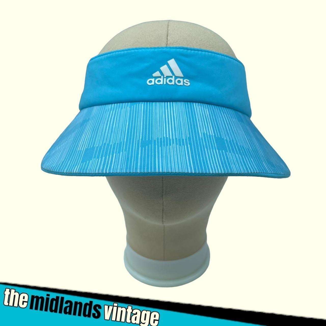 帽子 [0] TEAL BLUE ADIDAS HAT adidas Golf Hat - Printed Rain Bucket Hat - Preloved Teal AW25