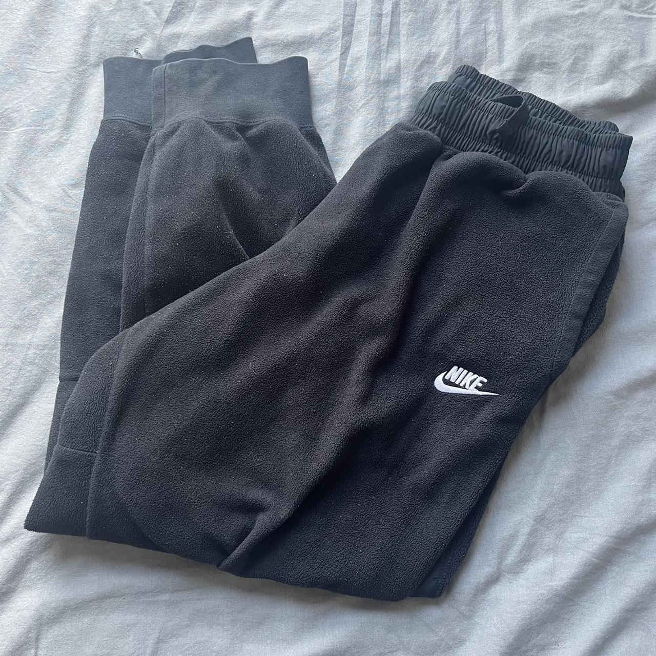 fluffy nike joggers