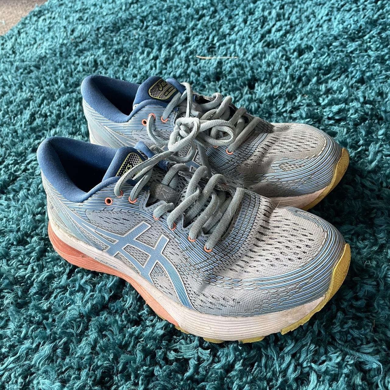 ASICS GEL NIMBUS Women’s running shoes has some wear... - Depop