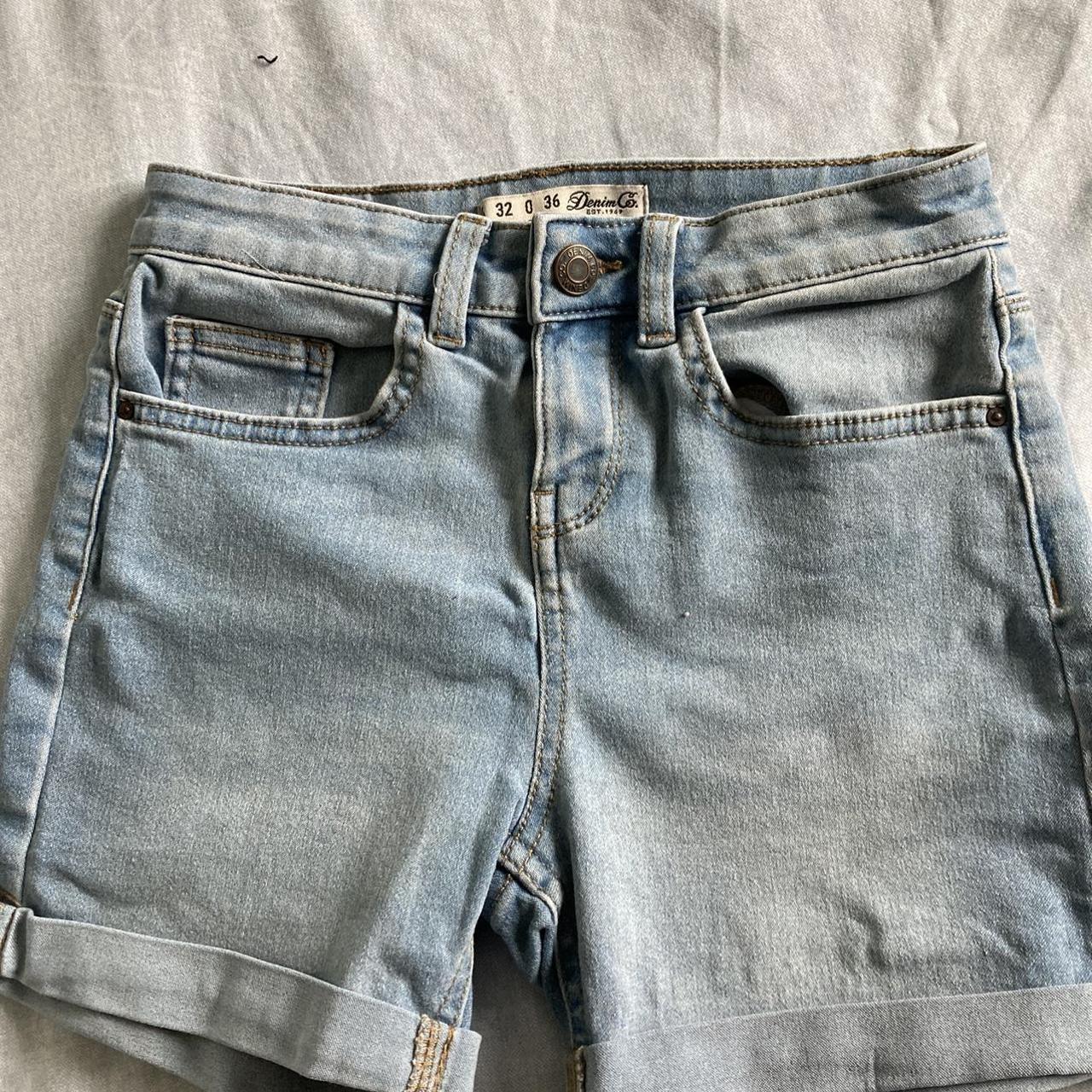 Light blue denim and co shorts Only worn an handful... - Depop