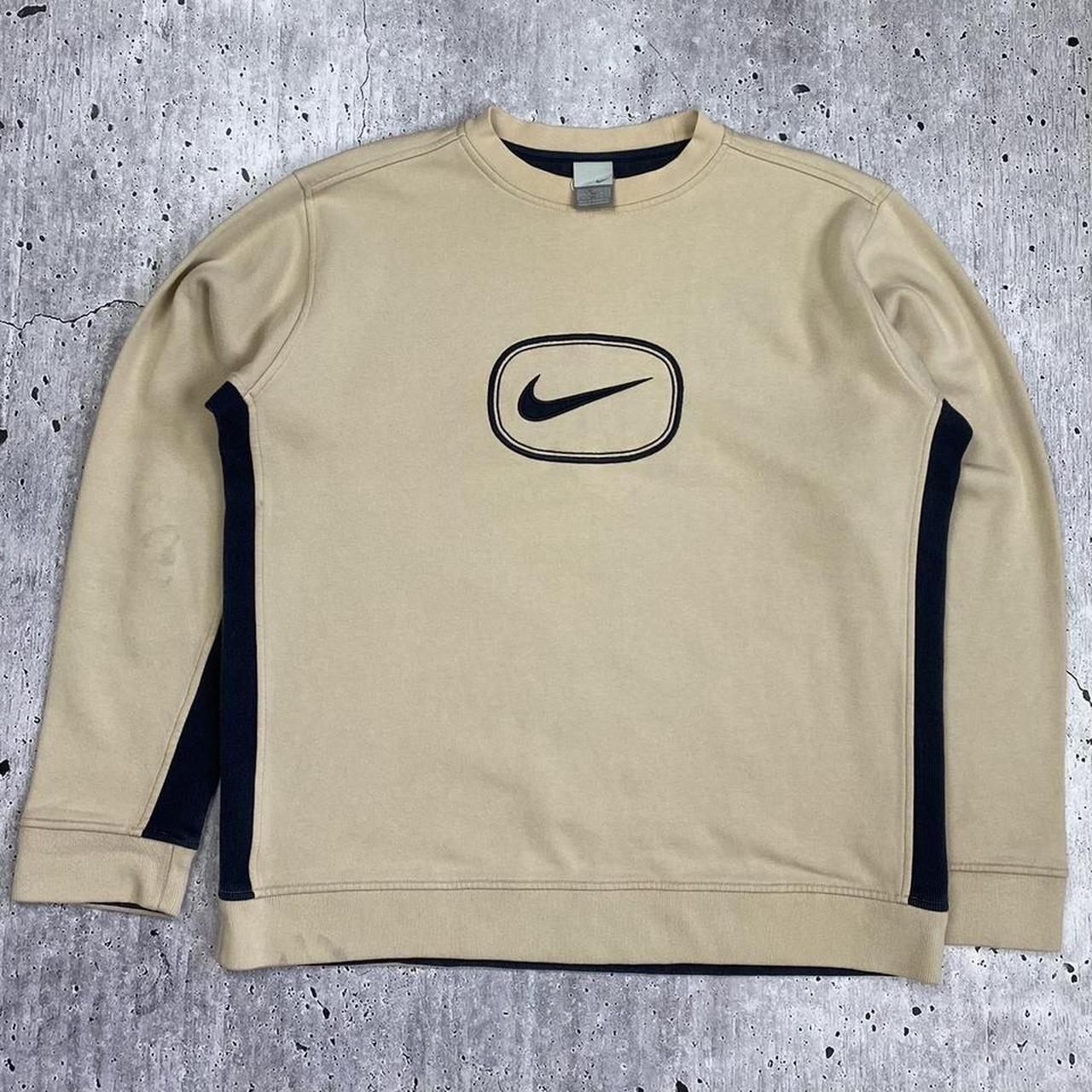 mens cream nike sweatshirt