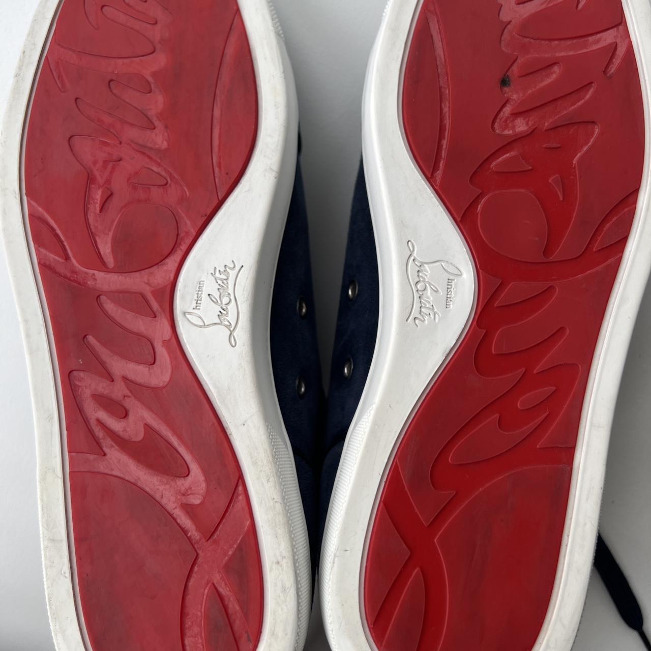 Men’s Christian Louboutin trainers Size 9 Worn a... | Depop