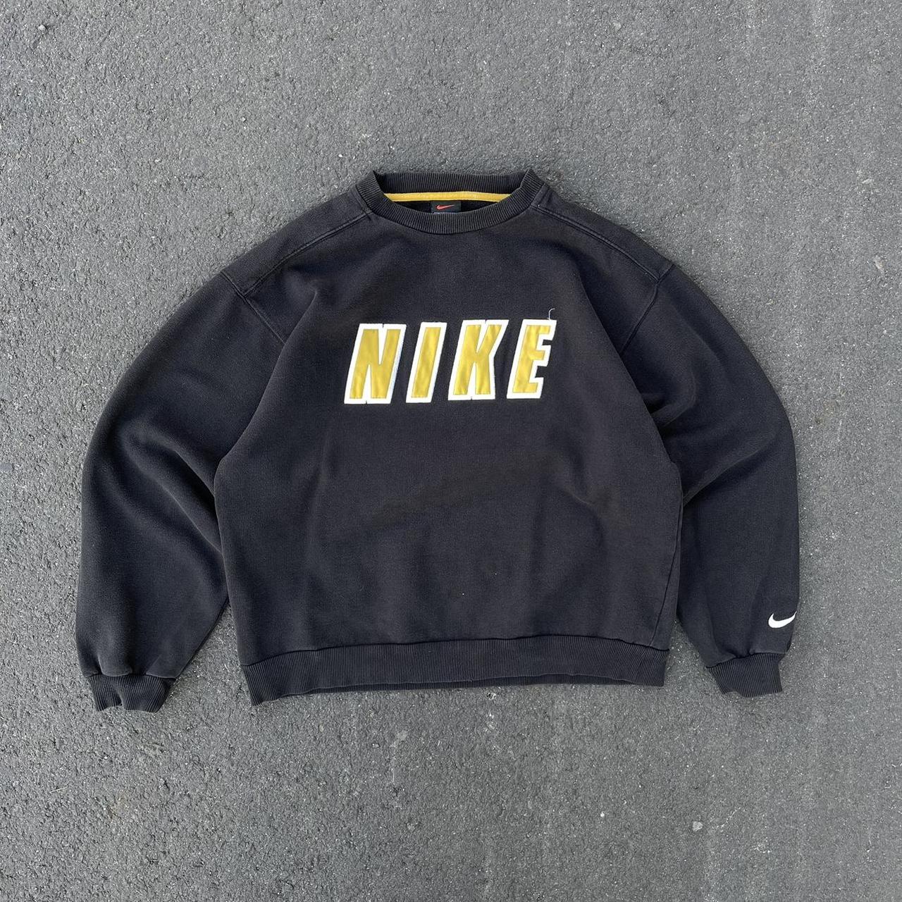Oversized Sweatshirt Nike Boxy Jumper Nike Big Logo 90s Baggy Boxy