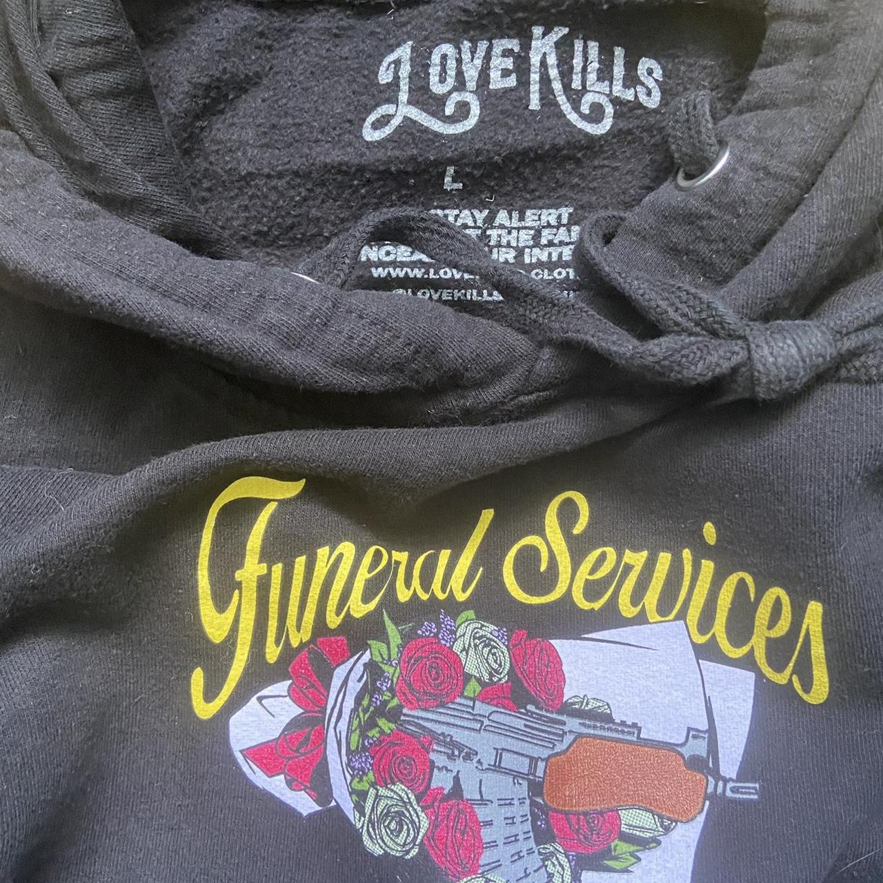 Rare Original Funeral services hoodie from... Depop