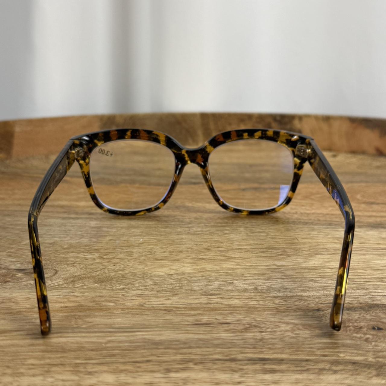 DIFF Women's Square Sunglasses - Brown – Tortoise… - image 6