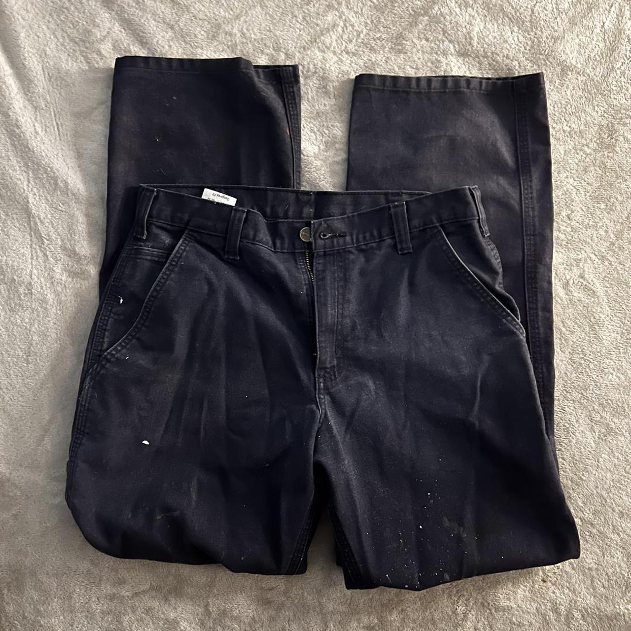 Vintage carhartt carpenter pants Tagged... - Depop