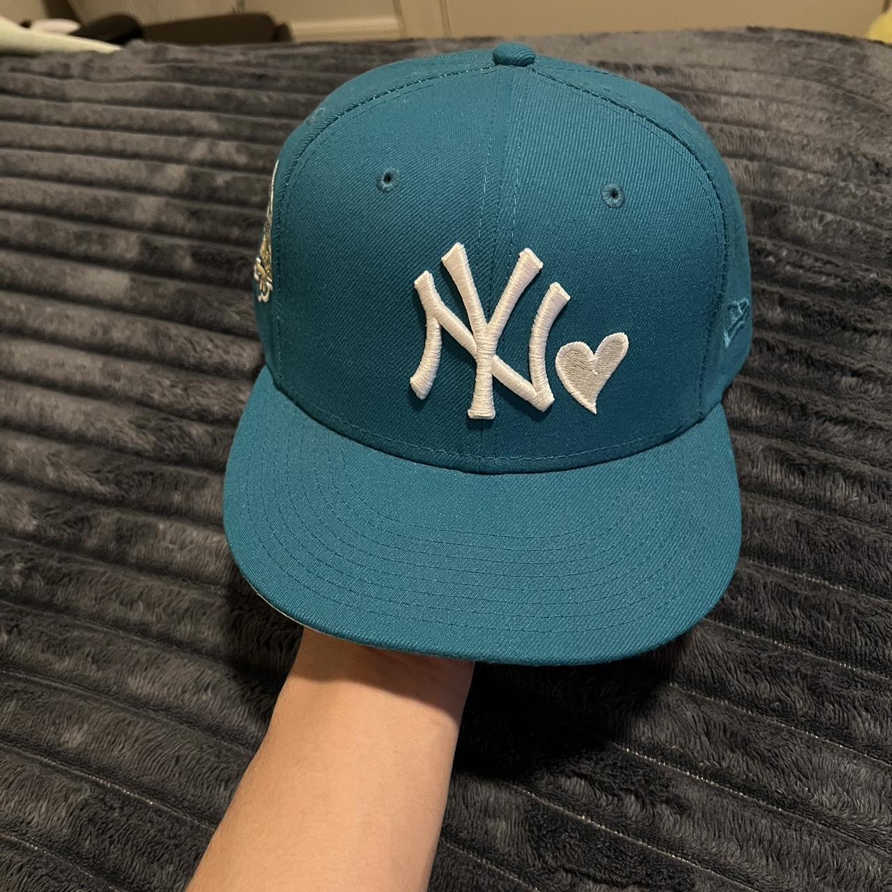 Men's New York Yankees New Era Turquoise 59FIFTY Fitted Hat