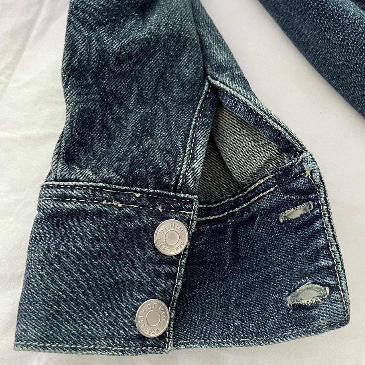 oversized denim shirt from Glassons. the buttons on... - Depop