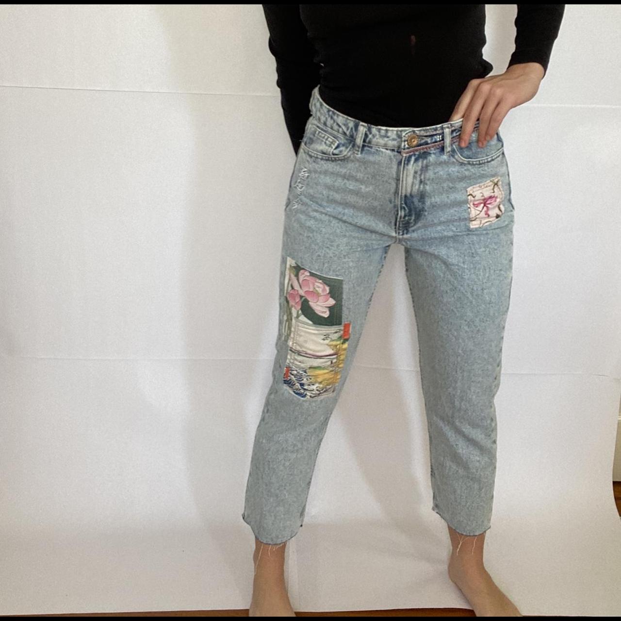 Desigual Women's multi Jeans (4)