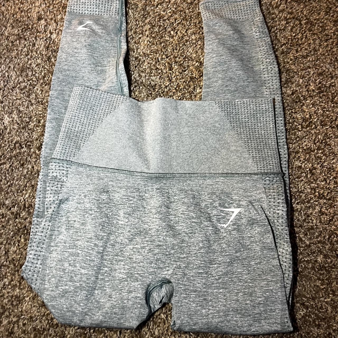 Gymshark vital seamless grey marl Extra small - Depop