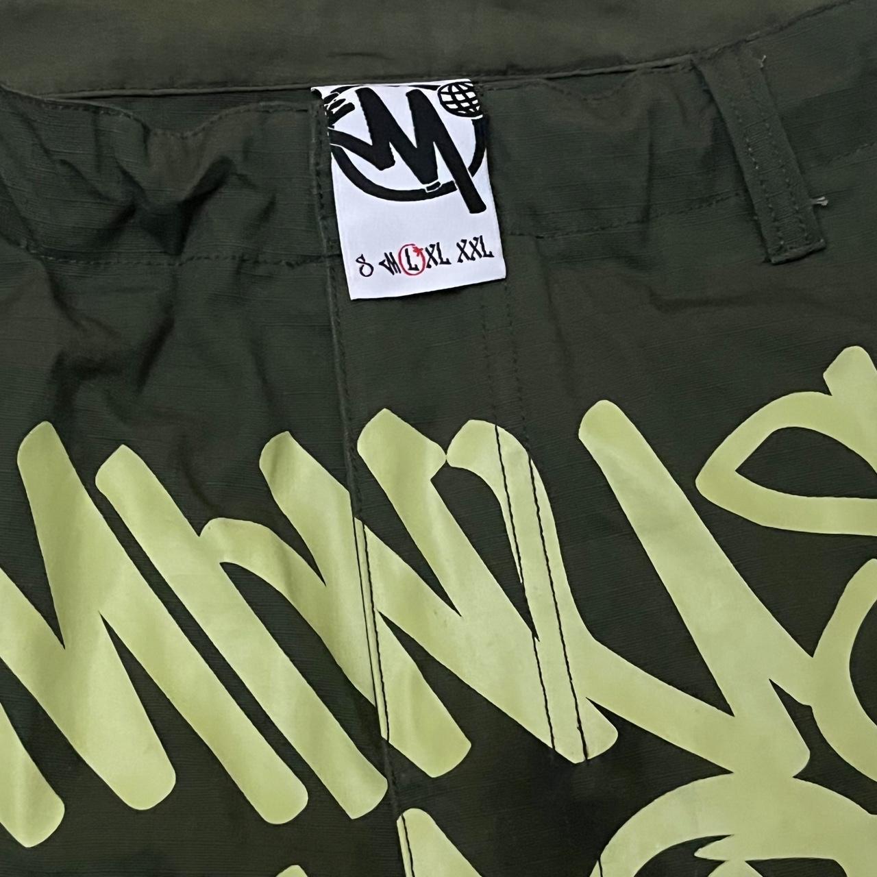 h&m green cargos