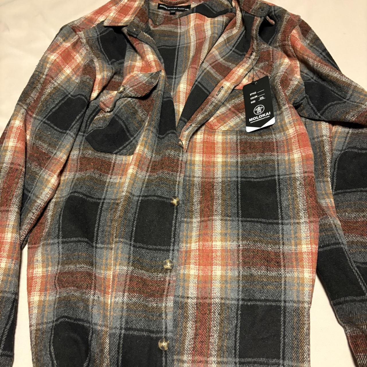 Lokai Men's Shirt - Multi/Red - L – Molokai Surf … - image 1