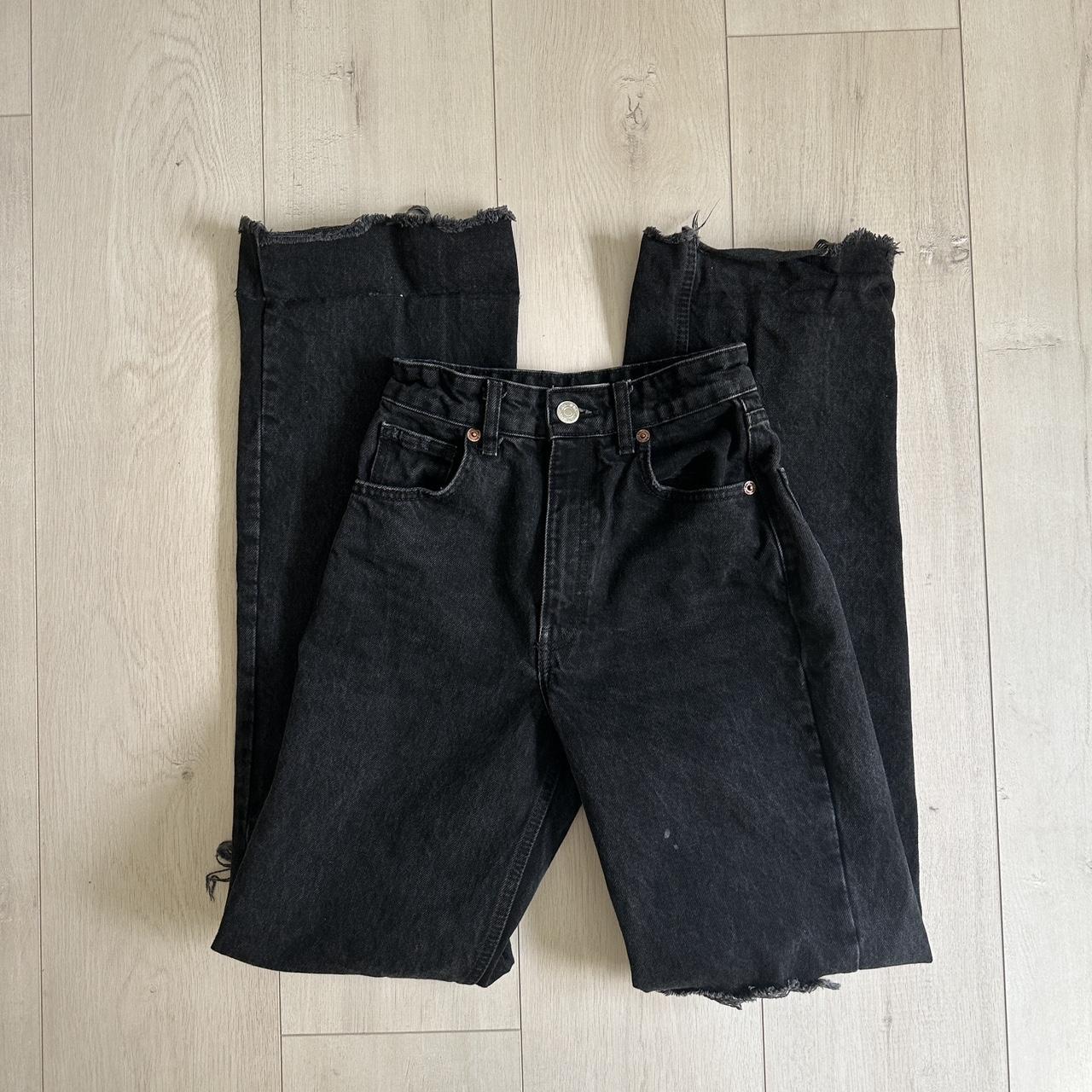 Zara Women's Black Jeans Depop