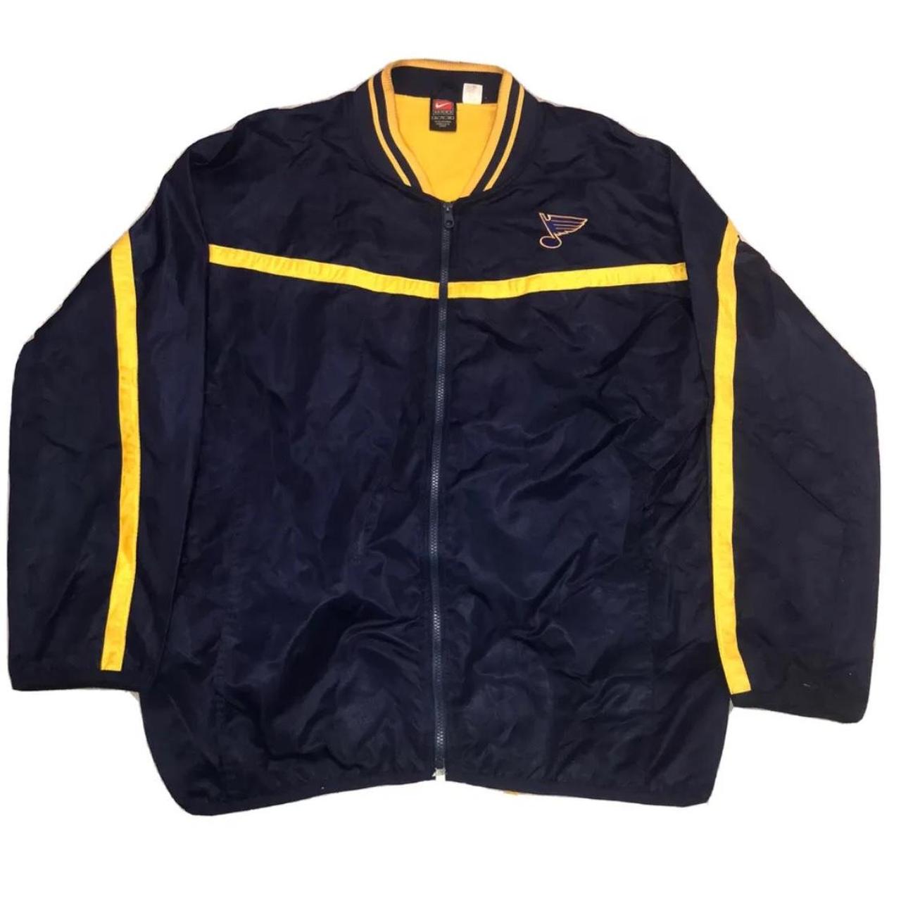 ジャケット・アウター NIKE Leather Varsity Jacket Navy&Yellow NIKE Leather Varsity Jacket Navy&Yellow