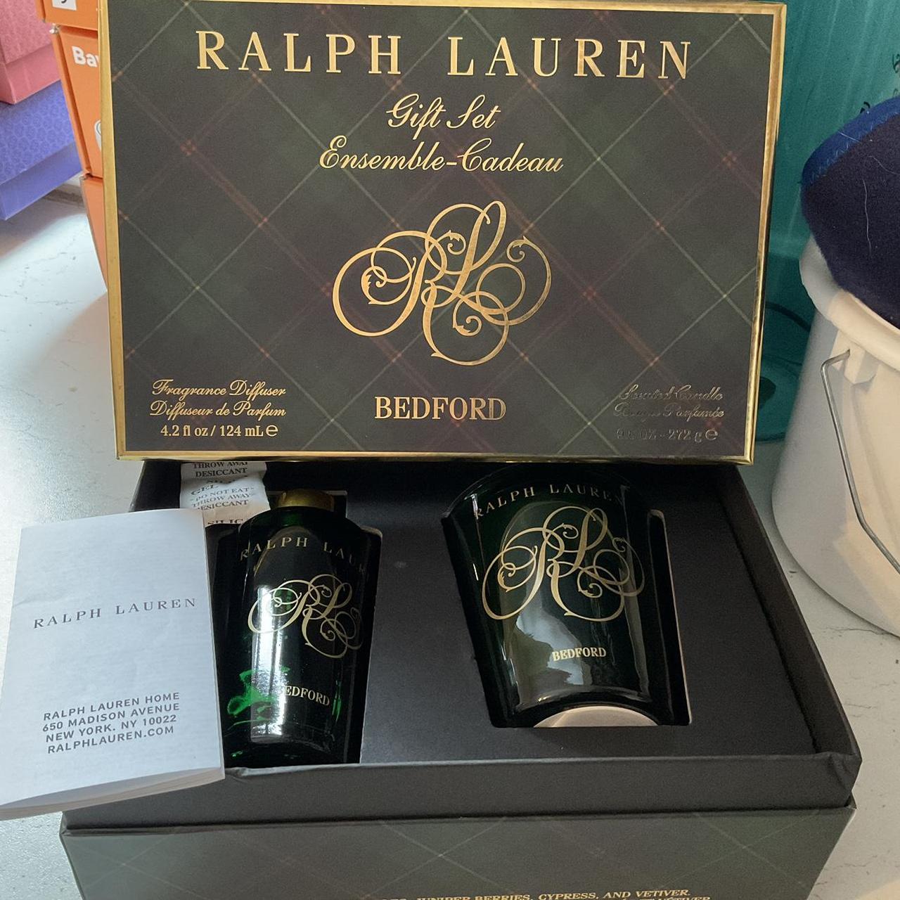 Ralph Lauren Bedford gift set candles. Depop