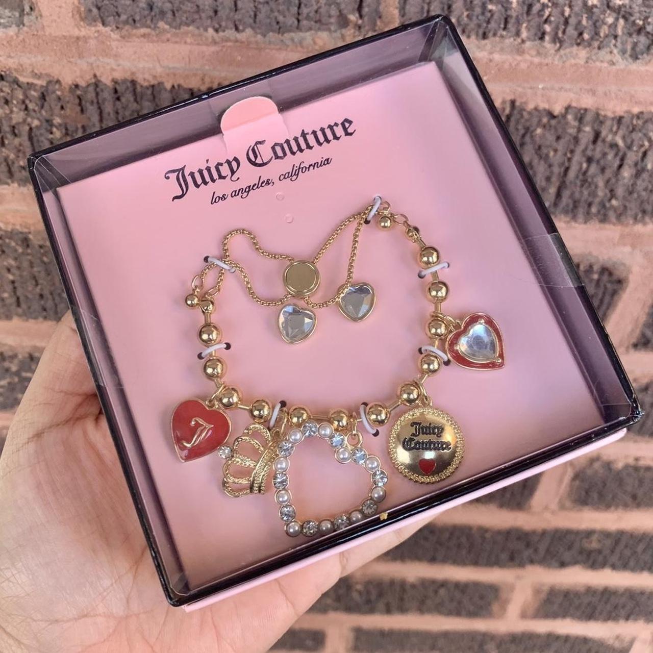 Juicy Couture Charm Bracelet Set ️ Brand new. Cutest... Depop