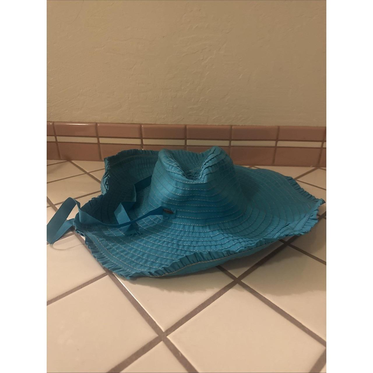 Scala Women's Straw hats - Blue – Scala Wide Brim… - image 1