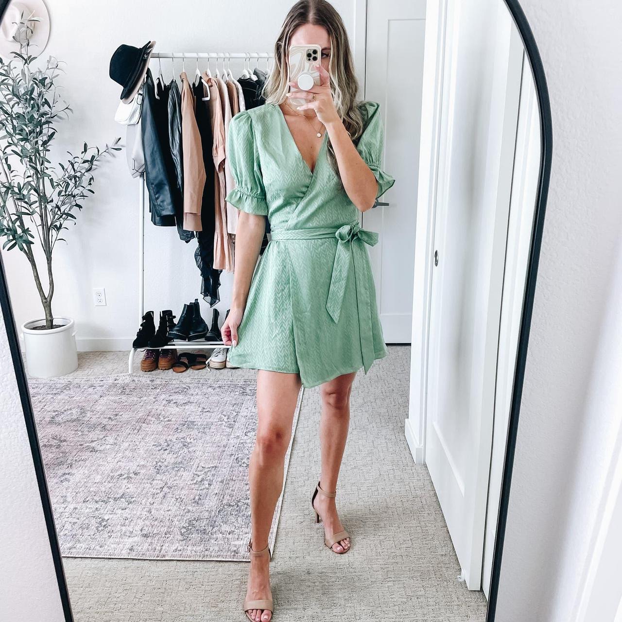 House of Harlow 1960 x Revolve Aja Green Wrap